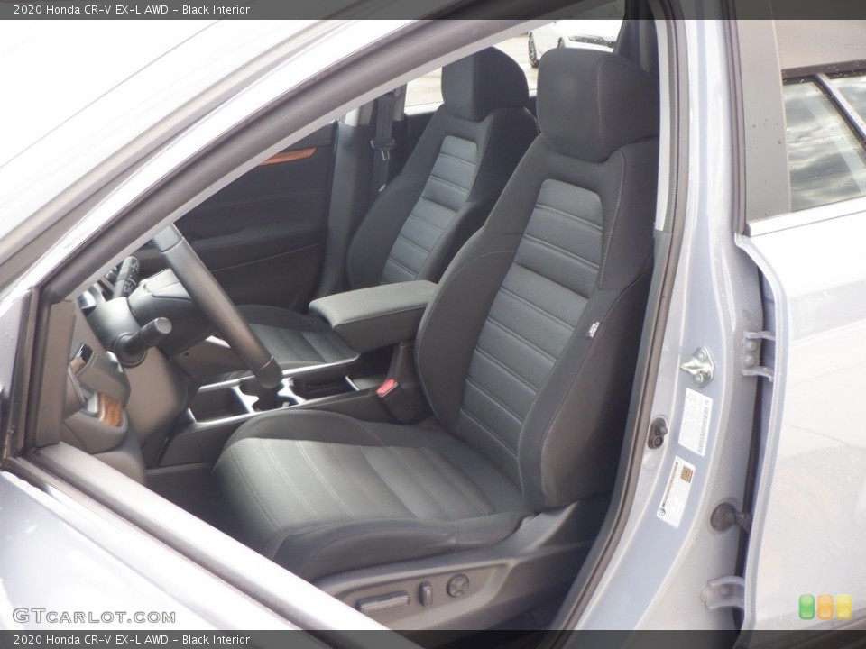 Black Interior Front Seat for the 2020 Honda CR-V EX-L AWD #146741824