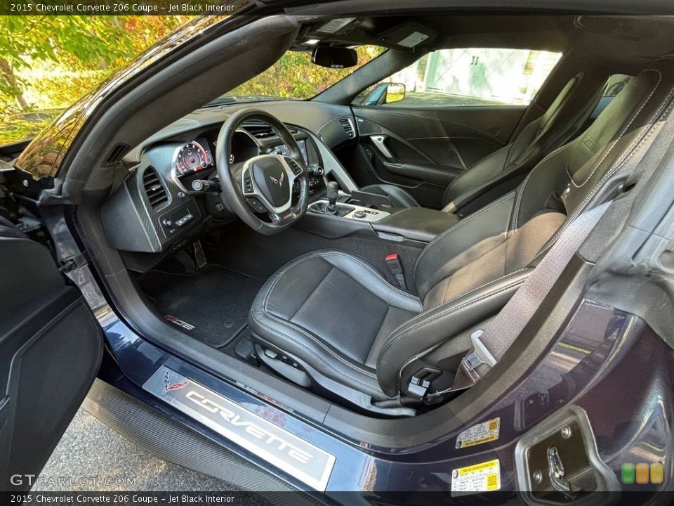 Jet Black Interior Photo for the 2015 Chevrolet Corvette Z06 Coupe #146742859