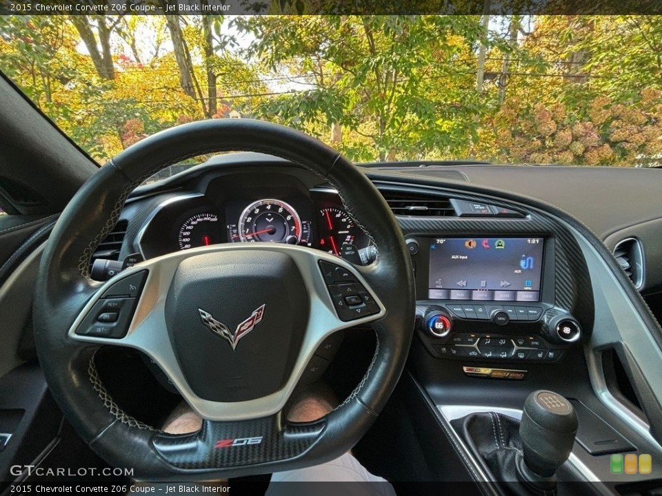 Jet Black Interior Dashboard for the 2015 Chevrolet Corvette Z06 Coupe #146742880
