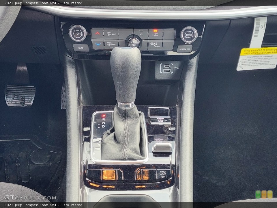 Black Interior Transmission for the 2023 Jeep Compass Sport 4x4 #146742916