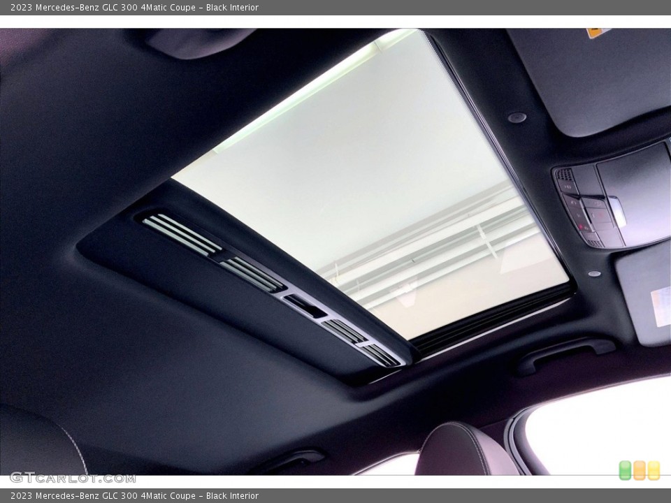 Black Interior Sunroof for the 2023 Mercedes-Benz GLC 300 4Matic Coupe #146742940