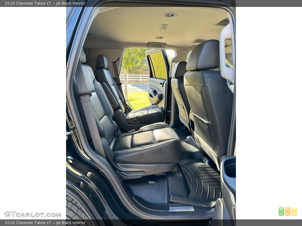 Jet Black Interior Rear Seat for the 2018 Chevrolet Tahoe LT #146743243