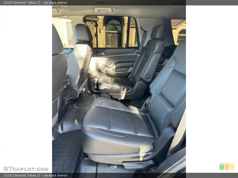 Jet Black Interior Rear Seat for the 2018 Chevrolet Tahoe LT #146743255