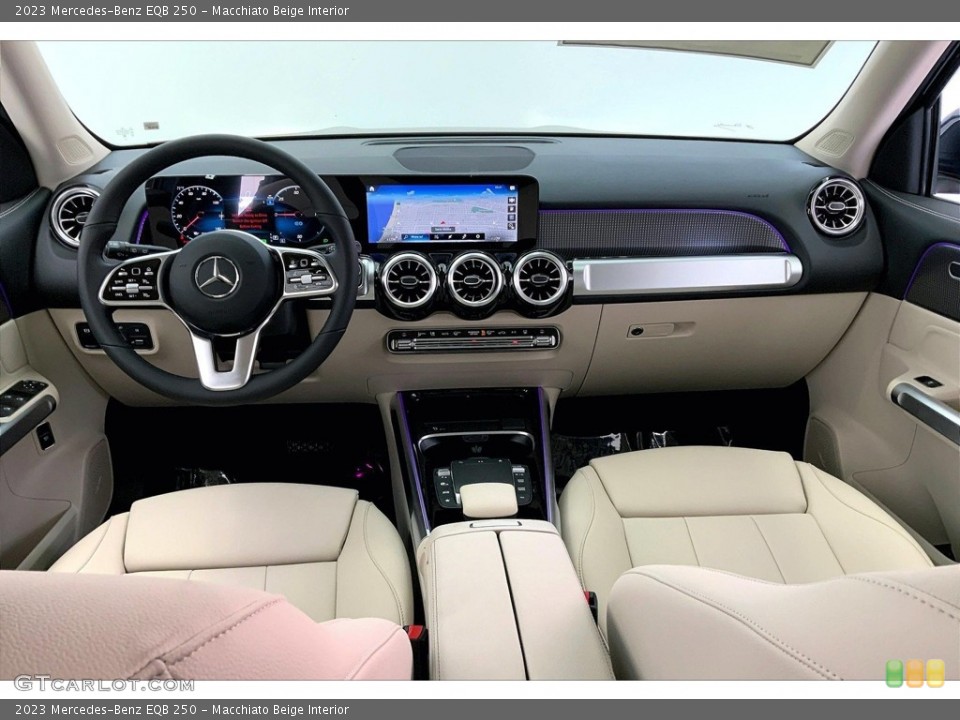 Macchiato Beige Interior Photo for the 2023 Mercedes-Benz EQB 250 #146743468