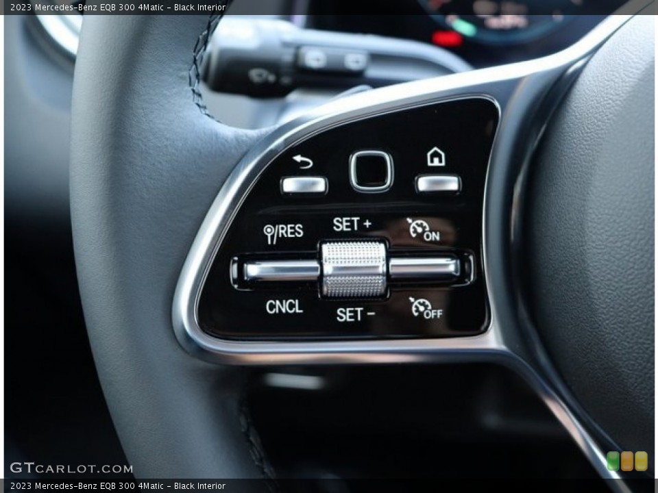 Black Interior Steering Wheel for the 2023 Mercedes-Benz EQB 300 4Matic #146743777