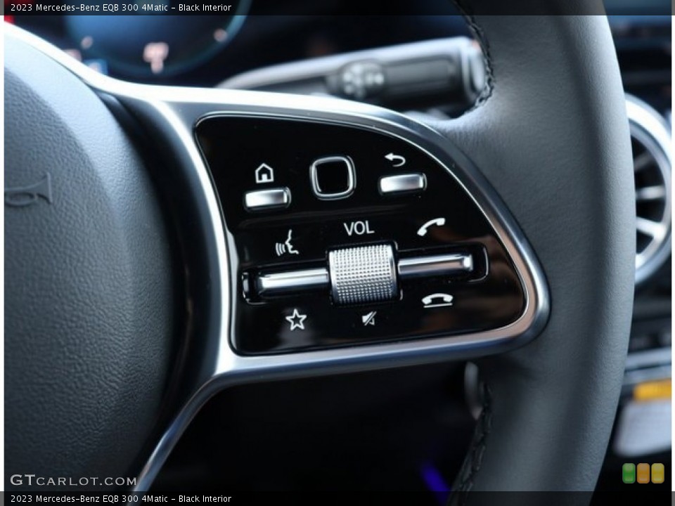 Black Interior Steering Wheel for the 2023 Mercedes-Benz EQB 300 4Matic #146743795