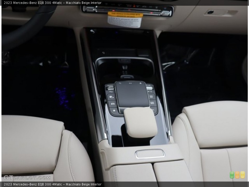Macchiato Beige Interior Controls for the 2023 Mercedes-Benz EQB 300 4Matic #146744347