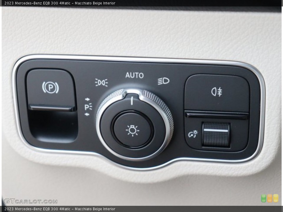 Macchiato Beige Interior Controls for the 2023 Mercedes-Benz EQB 300 4Matic #146744455