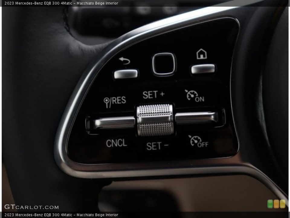 Macchiato Beige Interior Steering Wheel for the 2023 Mercedes-Benz EQB 300 4Matic #146744467