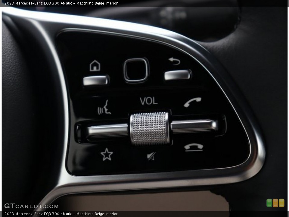 Macchiato Beige Interior Steering Wheel for the 2023 Mercedes-Benz EQB 300 4Matic #146744482
