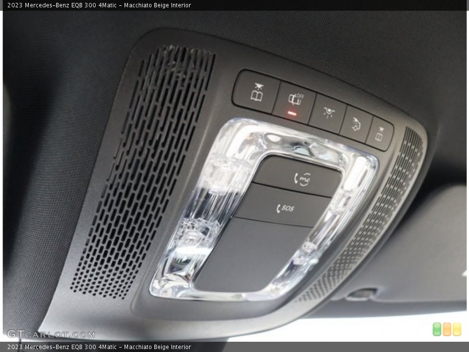 Macchiato Beige Interior Controls for the 2023 Mercedes-Benz EQB 300 4Matic #146744626