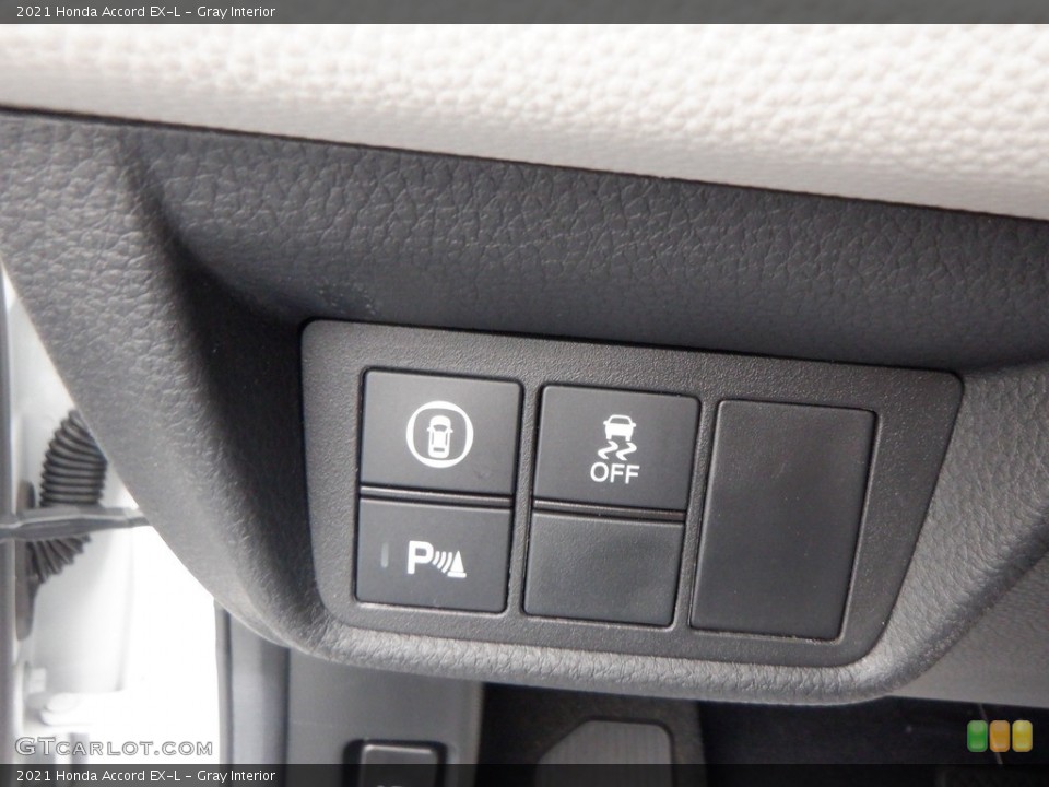 Gray Interior Controls for the 2021 Honda Accord EX-L #146745169