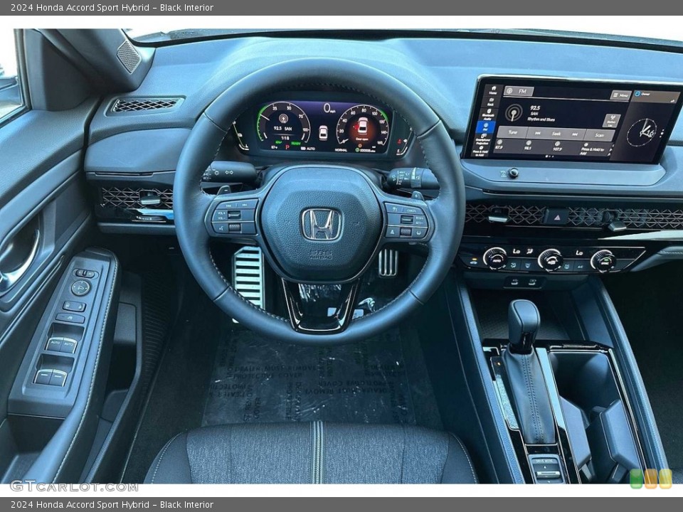 Black Interior Controls for the 2024 Honda Accord Sport Hybrid #146745664