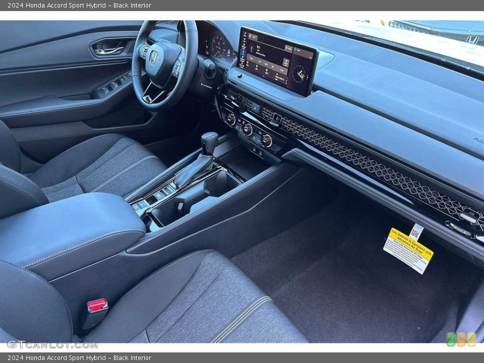Black 2024 Honda Accord Interiors