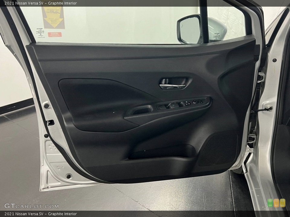 Graphite Interior Door Panel for the 2021 Nissan Versa SV #146745778