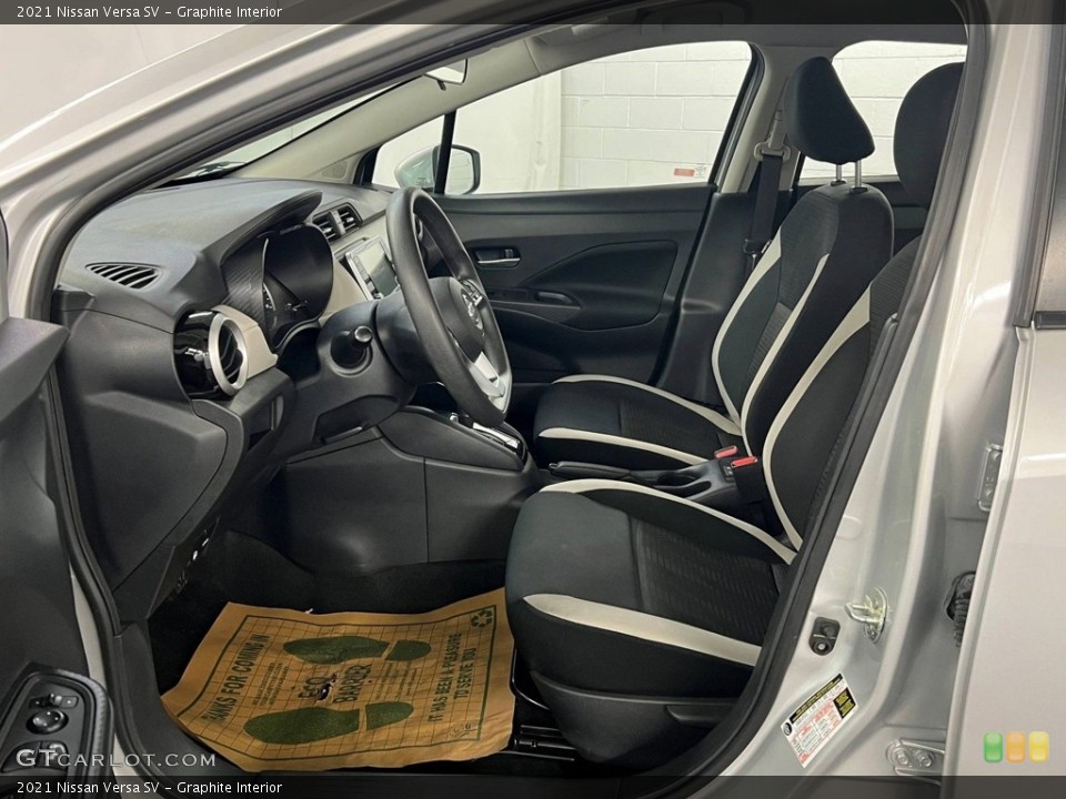 Graphite Interior Photo for the 2021 Nissan Versa SV #146745787