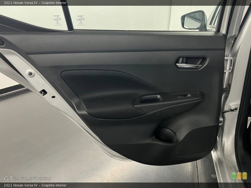 Graphite Interior Door Panel for the 2021 Nissan Versa SV #146745892