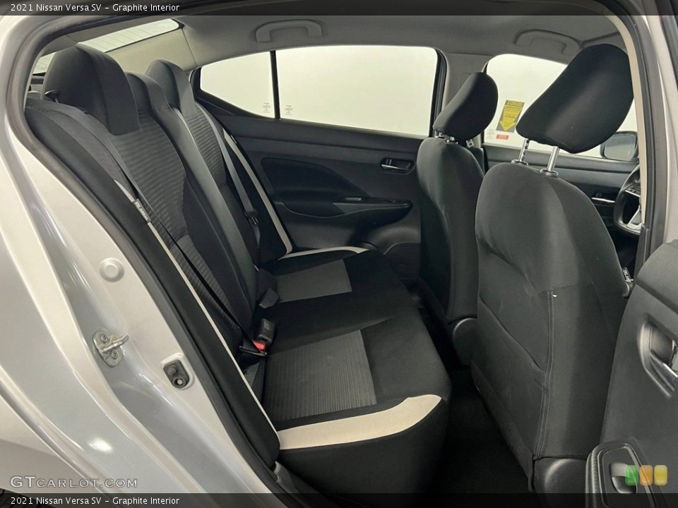 Graphite Interior Rear Seat for the 2021 Nissan Versa SV #146745931