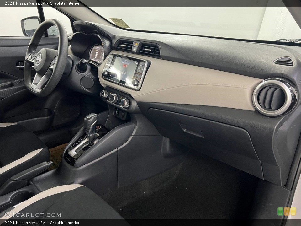 Graphite Interior Dashboard for the 2021 Nissan Versa SV #146745958