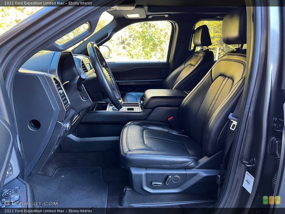 Ebony Interior Photo for the 2021 Ford Expedition Limited Max #146746120