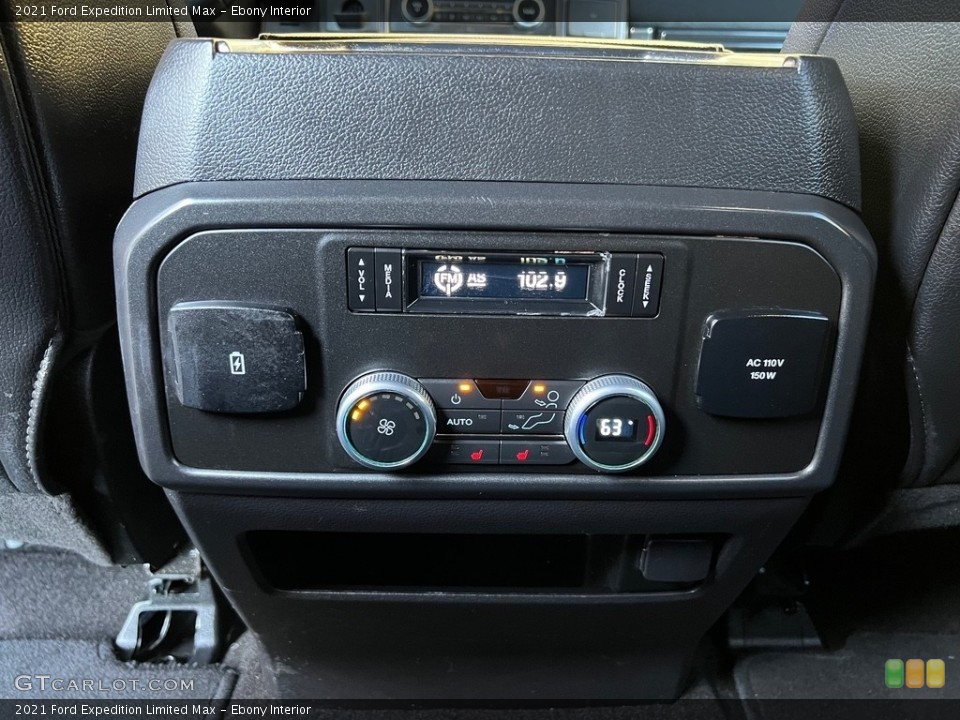 Ebony Interior Controls for the 2021 Ford Expedition Limited Max #146746150