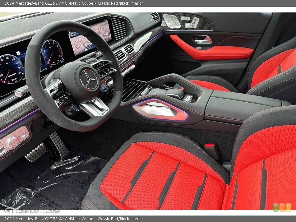 Classic Red/Black Interior Photo for the 2024 Mercedes-Benz GLE 53 AMG 4Matic Coupe #146746153