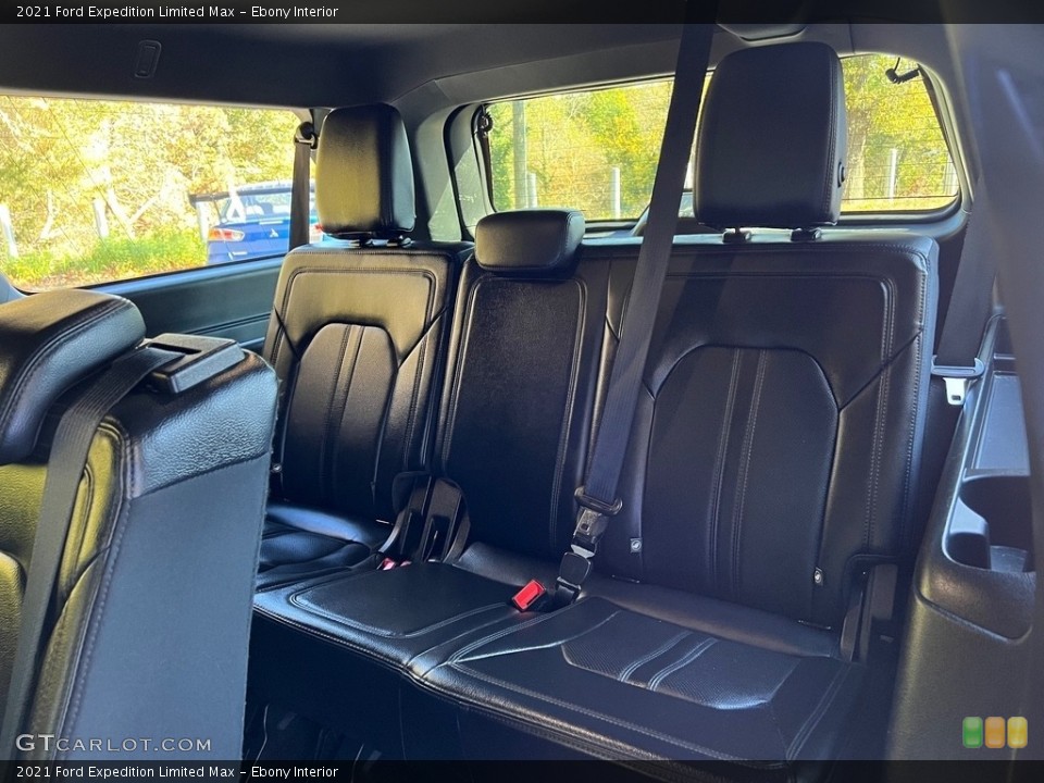 Ebony Interior Rear Seat for the 2021 Ford Expedition Limited Max #146746159