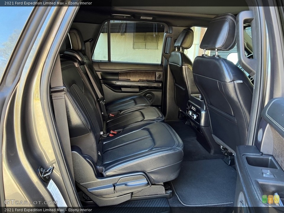 Ebony Interior Rear Seat for the 2021 Ford Expedition Limited Max #146746180