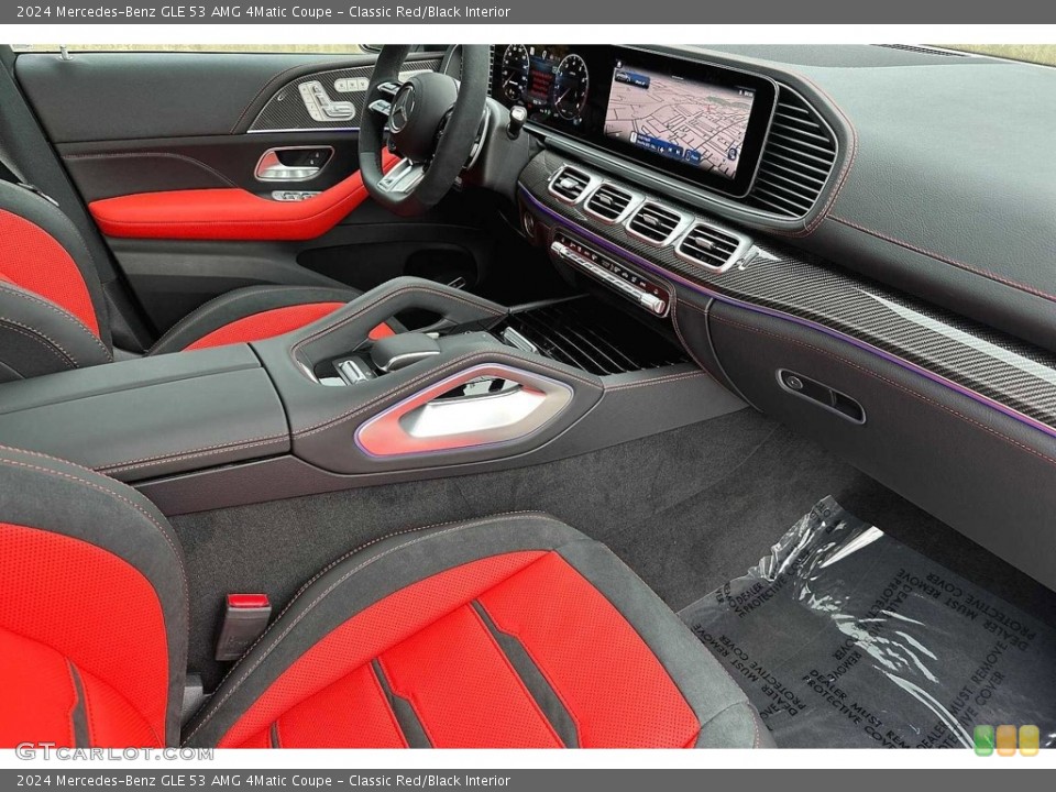 Classic Red/Black Interior Front Seat for the 2024 Mercedes-Benz GLE 53 AMG 4Matic Coupe #146746204