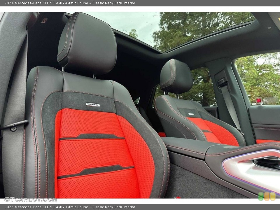 Classic Red/Black Interior Front Seat for the 2024 Mercedes-Benz GLE 53 AMG 4Matic Coupe #146746213