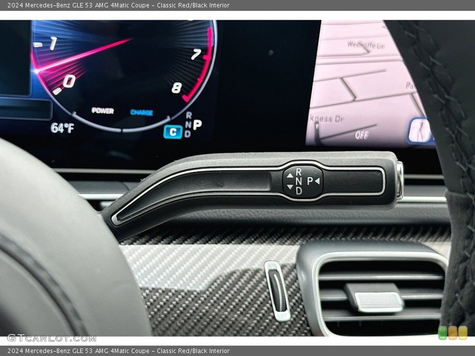 Classic Red/Black Interior Transmission for the 2024 Mercedes-Benz GLE 53 AMG 4Matic Coupe #146746258