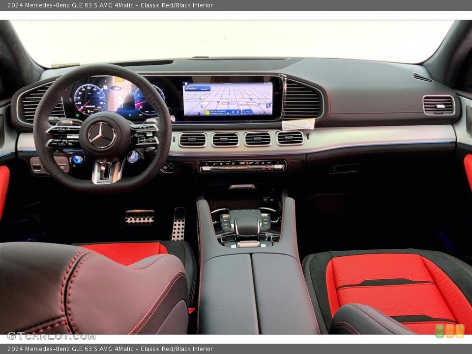 Classic Red/Black Interior Photo for the 2024 Mercedes-Benz GLE 63 S AMG 4Matic #146746390