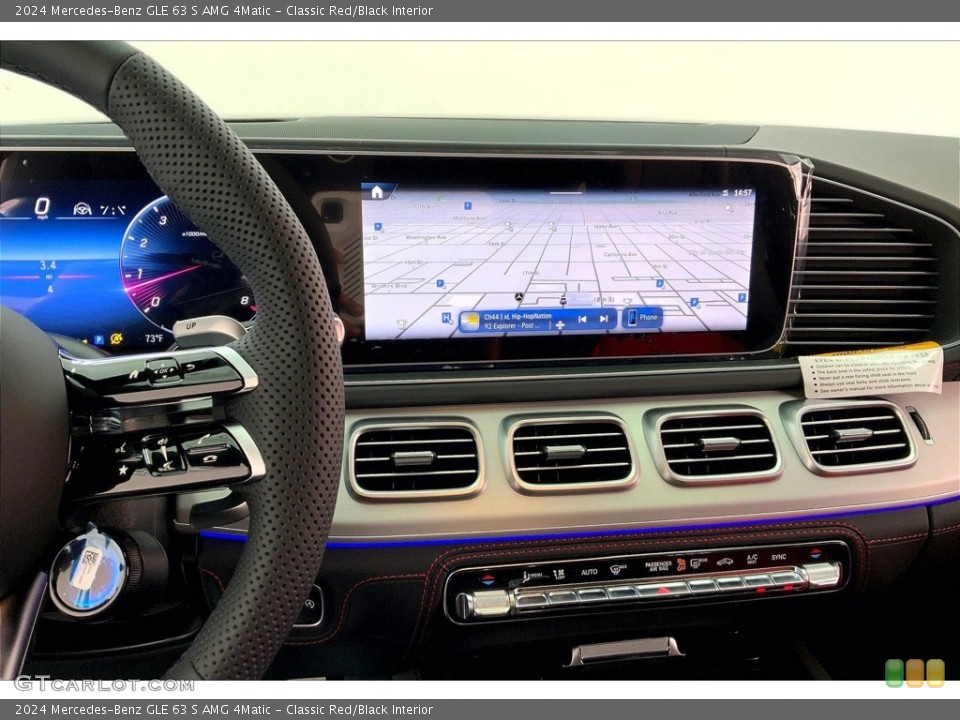Classic Red/Black Interior Controls for the 2024 Mercedes-Benz GLE 63 S AMG 4Matic #146746396