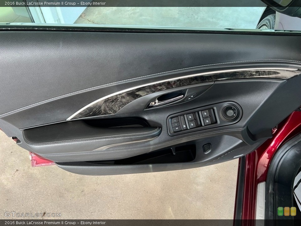 Ebony Interior Door Panel for the 2016 Buick LaCrosse Premium II Group #146747816