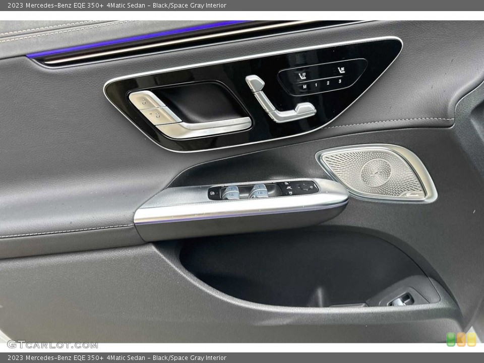 Black/Space Gray Interior Door Panel for the 2023 Mercedes-Benz EQE 350+ 4Matic Sedan #146748029
