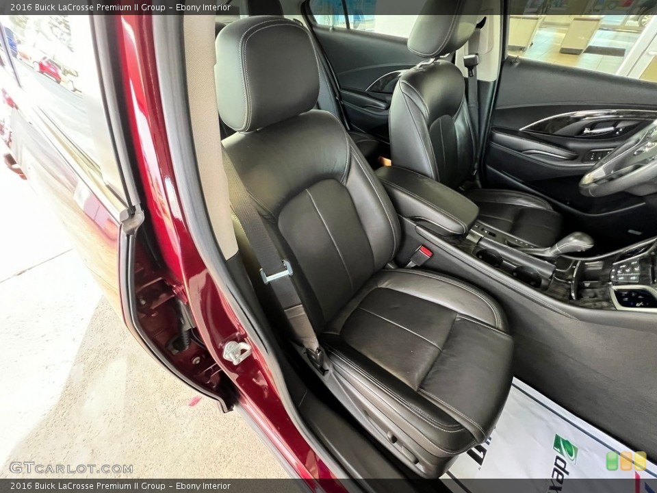 Ebony 2016 Buick LaCrosse Interiors