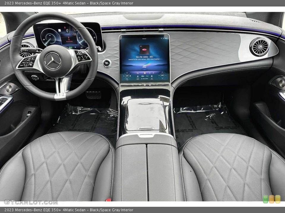 Black/Space Gray Interior Dashboard for the 2023 Mercedes-Benz EQE 350+ 4Matic Sedan #146748086