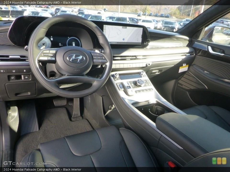 Black 2024 Hyundai Palisade Interiors