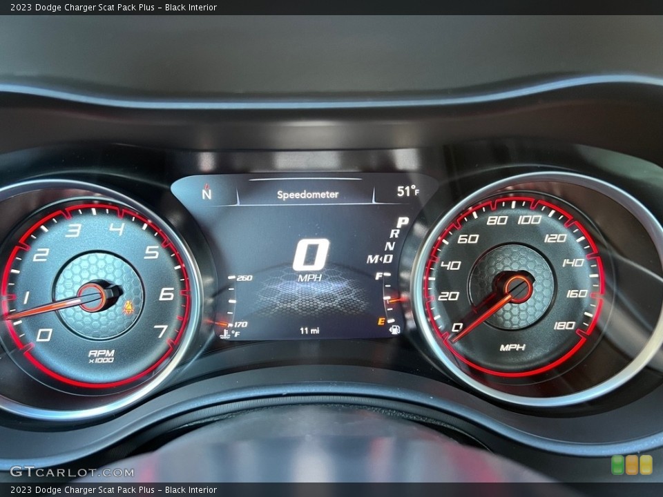 Black Interior Gauges for the 2023 Dodge Charger Scat Pack Plus #146750849