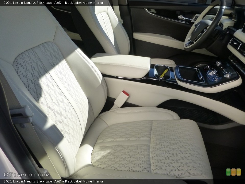Black Label Alpine Interior Front Seat for the 2021 Lincoln Nautilus Black Label AWD #146751480