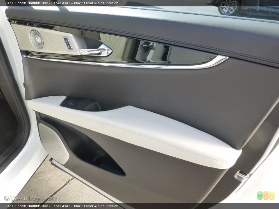 Black Label Alpine Interior Door Panel for the 2021 Lincoln Nautilus Black Label AWD #146751513