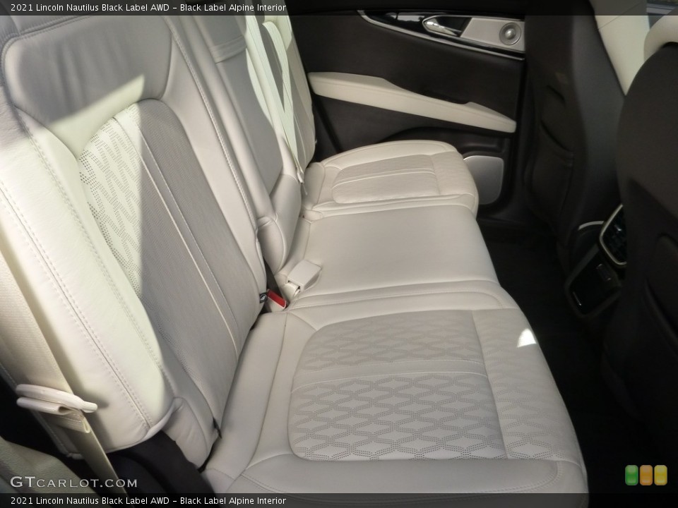 Black Label Alpine Interior Rear Seat for the 2021 Lincoln Nautilus Black Label AWD #146751528
