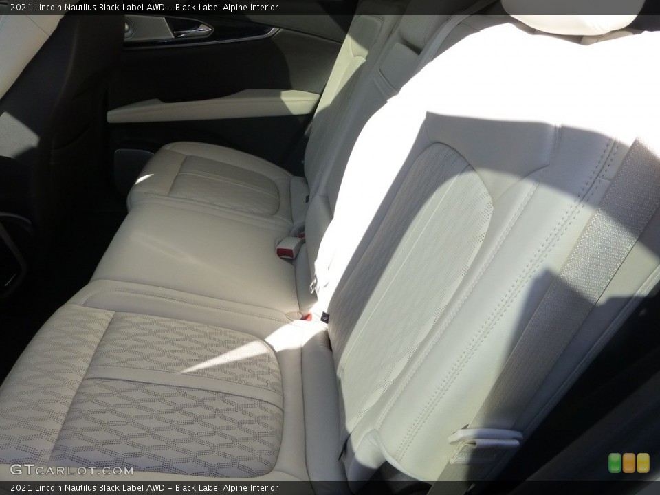 Black Label Alpine Interior Rear Seat for the 2021 Lincoln Nautilus Black Label AWD #146751579
