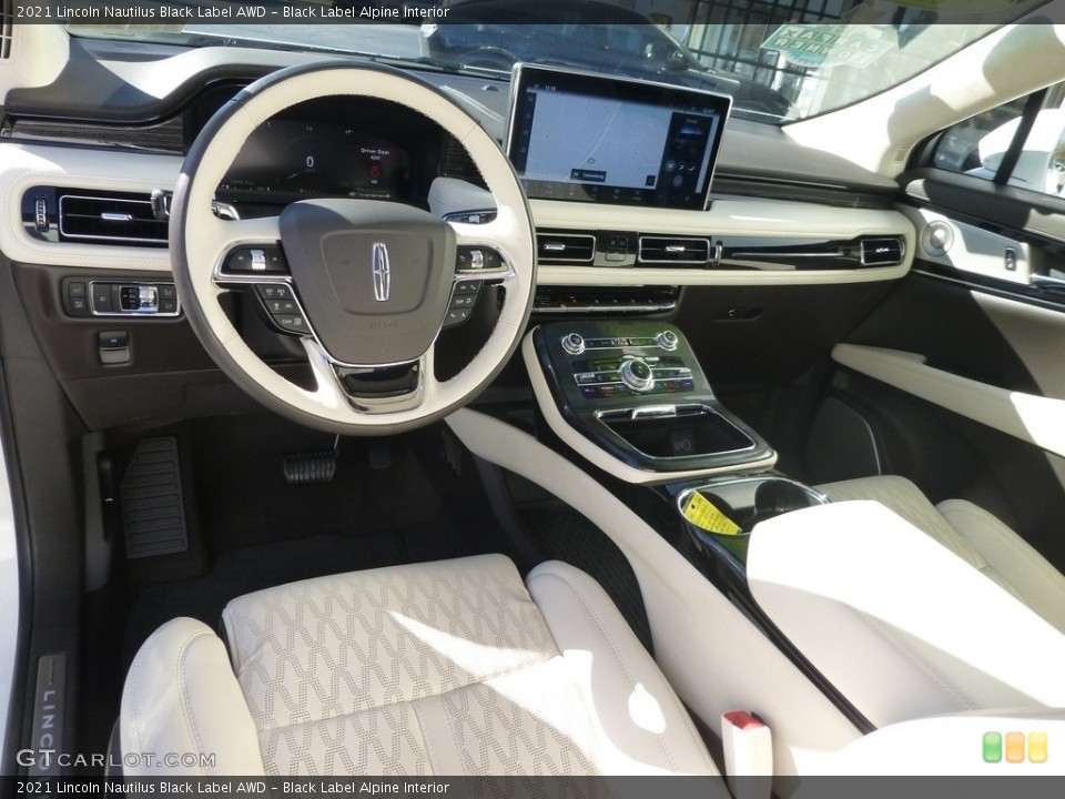 Black Label Alpine Interior Photo for the 2021 Lincoln Nautilus Black Label AWD #146751594