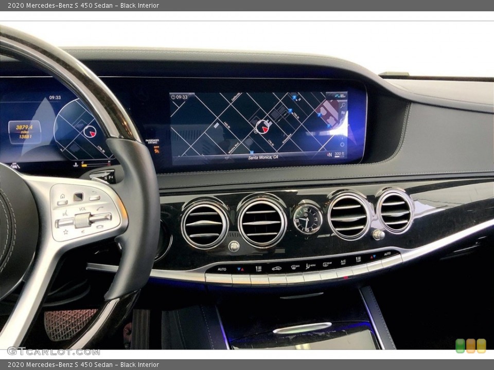 Black Interior Controls for the 2020 Mercedes-Benz S 450 Sedan #146752068