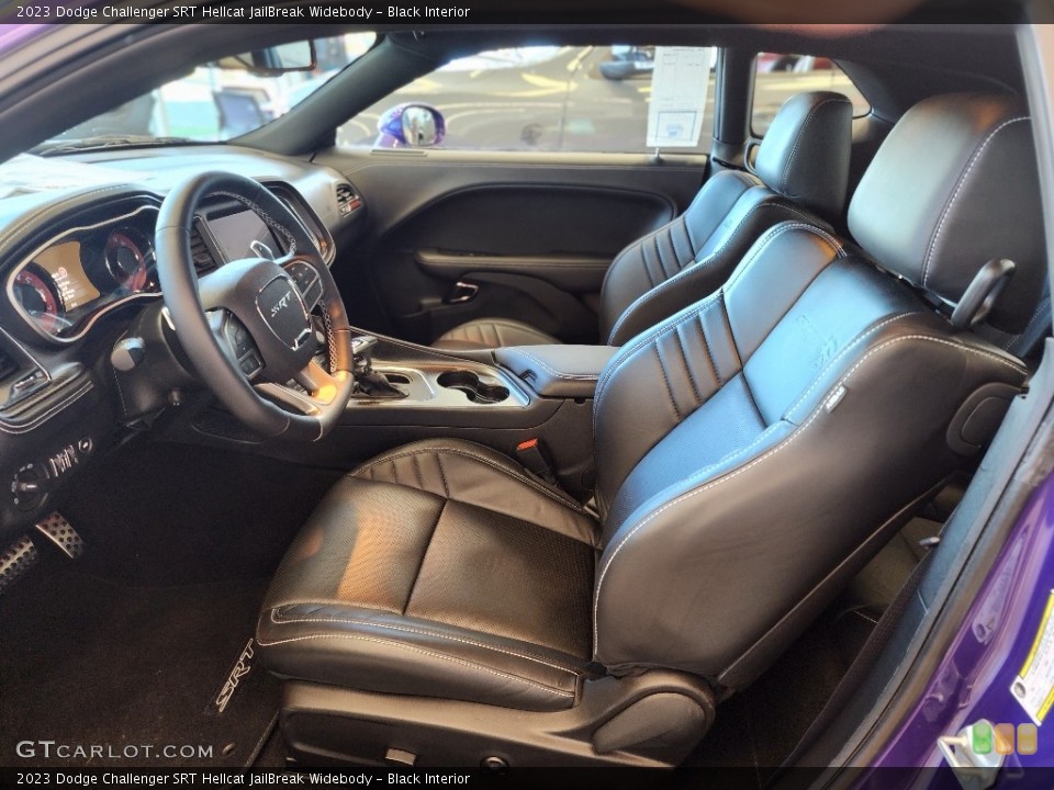 Black Interior Prime Interior for the 2023 Dodge Challenger SRT Hellcat JailBreak Widebody #146752167