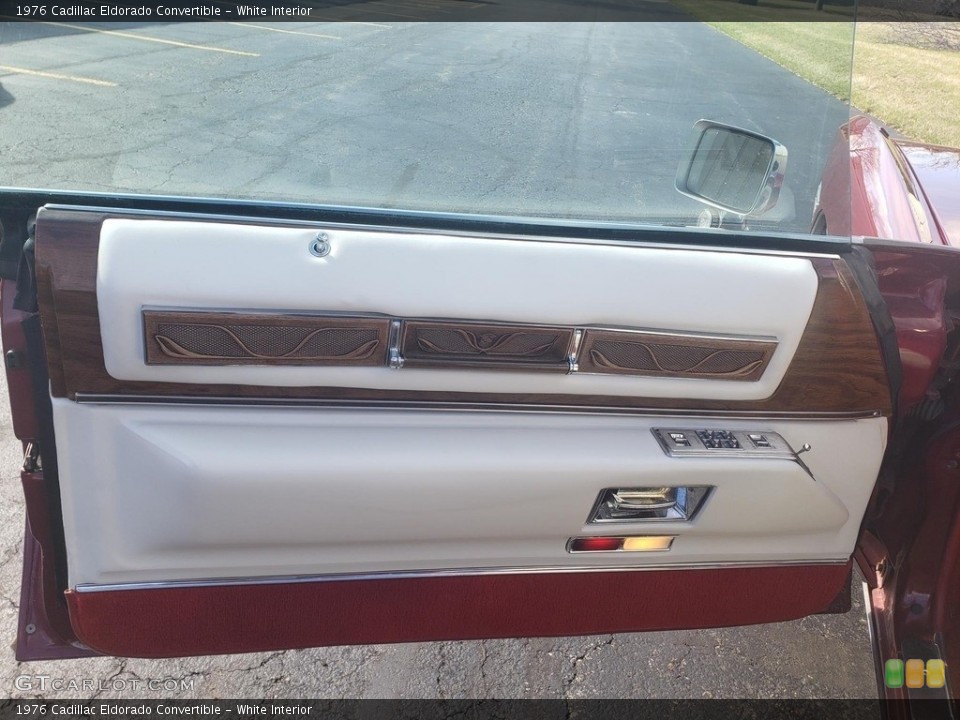 White Interior Door Panel for the 1976 Cadillac Eldorado Convertible #146752187