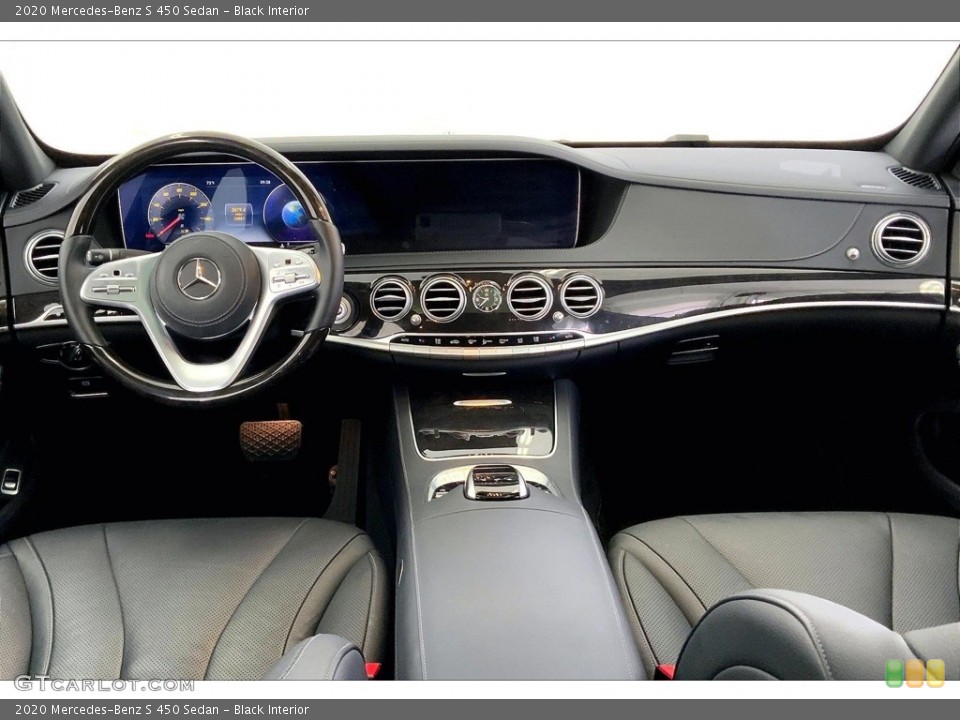 Black 2020 Mercedes-Benz S Interiors