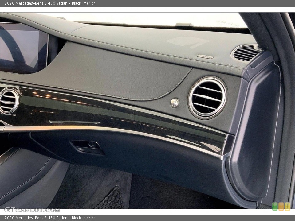 Black Interior Dashboard for the 2020 Mercedes-Benz S 450 Sedan #146752293