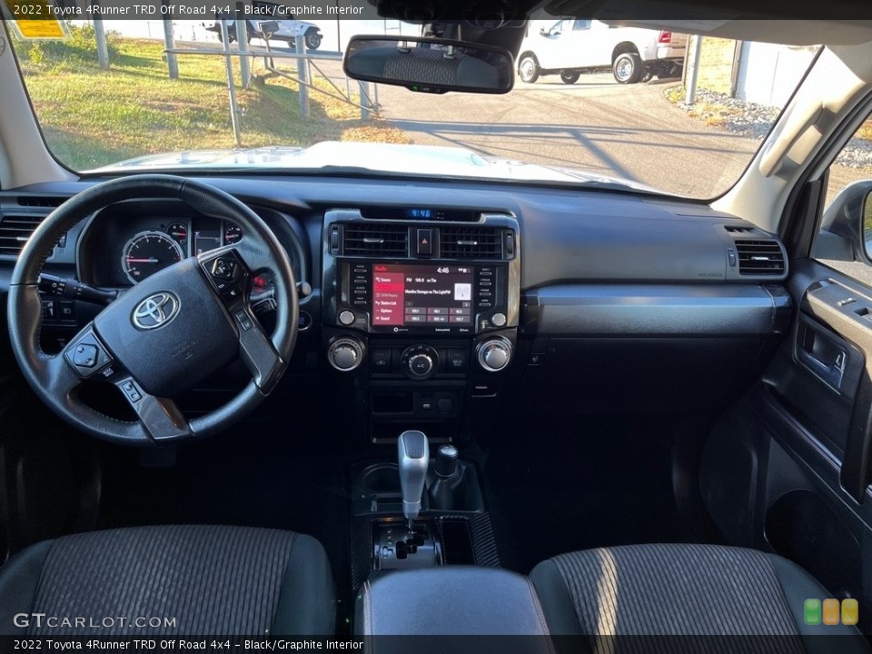 Black/Graphite Interior Dashboard for the 2022 Toyota 4Runner TRD Off Road 4x4 #146752764